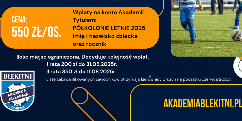 PÓŁKOLONIE ZIMOWE